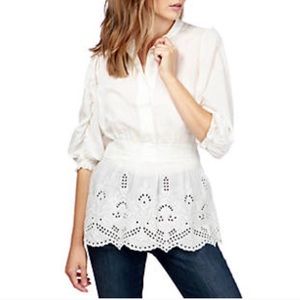 Lucky Brand Embroidered Tunic NWT